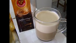 Cappuccino clássico em pó 3 corações