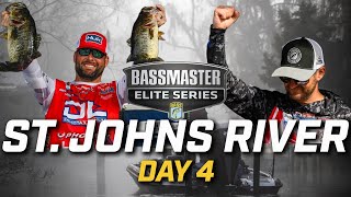 Day 4 of Bassmaster ELITE at St. Johns River