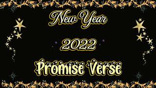 New Year  2022 Promise Verse || புது வருடம் 2022 வாக்குத்தத்த வசனம் || Jan-01