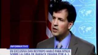 Asesor de la Casa Blanca para América Latina hablo con NTN24 sobre la gira de Obama