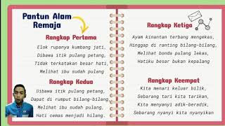 PANTUN ALAM REMAJA | KOMSAS BM TINGKATAN 2