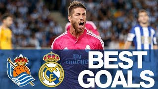 Real Madrid's BEST away goals vs Real Sociedad