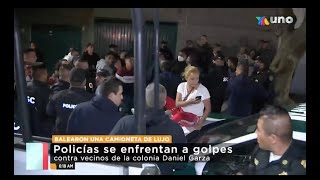 Persecución termina en golpiza entre policías y vecinos en la CDMX