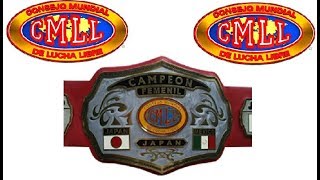 CMLL Retired Championships