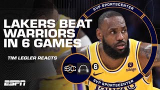 Lakers eliminate Warriors in Game 6 🚨 Lakers played to their strengths! - Tim Legler | SC with SVP