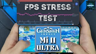 Xiaomi Mi11 Ultra Stress Test, Genshin Impact Graphics and Cooler Comparison
