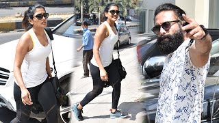 Actor Navdeep And Eesha Rebba Spotted At GYM EXCLUSIVE Visuals | Daily Culture