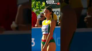 U20 BEAUTY! Gabriela Limonovic 🇱🇹 #shorts #athletics #highjump