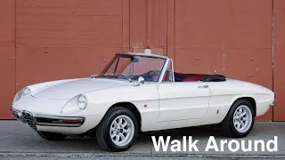 Walk Around 1967 Alfa Romeo Spider Duetto ~ Silver Arrow Cars Ltd