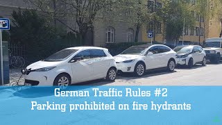 German Traffic Rules #2 - Parking prohibited on fire hydrants