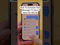 How To Schedule Text Messages To Send Later On iPhone iOS 26 🕐📱