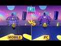 Fall Guys Mobile vs PC | Graphics Comparison (4K)