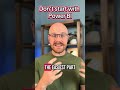 Don’t jump into Power BI first