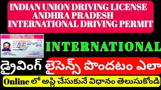 INTERNATIONAL DRIVING LICENSE 2020 || ఇంటర్నేషనల్ డ్రైవింగ్ లైసెన్స్ || PRAVEEN MEESEVA