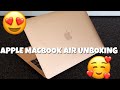 APPLE MacBook Air Unboxing (Gold)