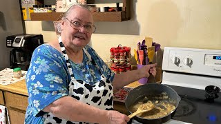 My Mamaw’s mushroom gravy recipe!