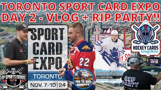 DAY 2 TORONTO SPORT CARD EXPO FALL 2024 - OVER $4000 IN SALES OF SPORTS CARDS IN THIS CARD SHOW VLOG