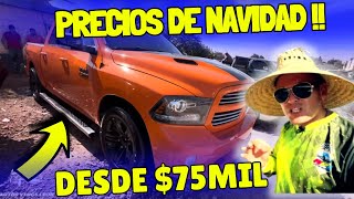 🔴 ASÍ ES SEÑORES 🔴 PRECIOS DESDE $75 MIL pesos Tianguis de autos AMERICANOS