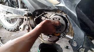 Penyebab Motor Vega ZR  Kopling Manual Masuk Gigi Lompat Dan Mati, Ini Cara Memperbaikinya....