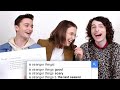 Millie Bobby Brown, Finn Wolfhard & Noah Schnapp Answer the Web's Most Searched Questions | WIRED
