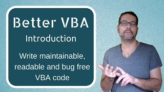 Better VBA 0 - Introduction