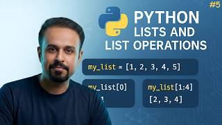 Python Lists & List Operations | Essential Python for ML & AI Beginners