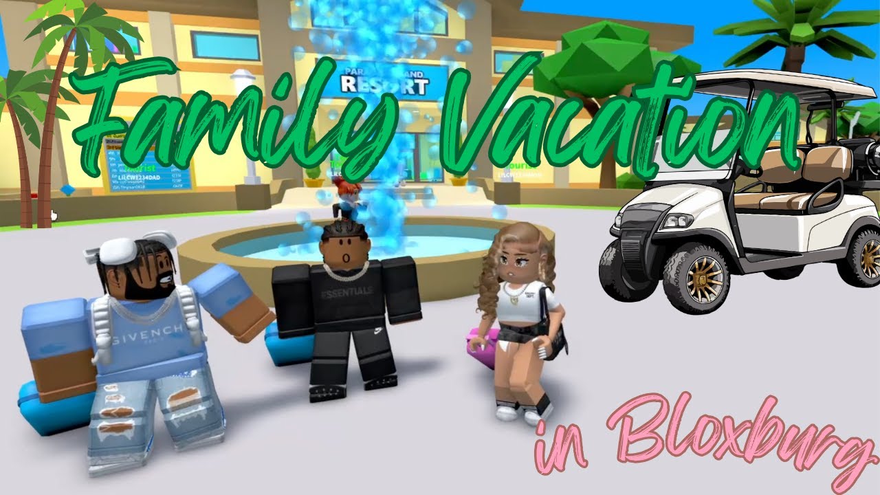 Family Vacation In Bloxburg Roleplay W Some Voice Roblox Bloxburg