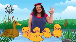 Five Little Ducks | A Song For Little Ones - Pep and Pals!