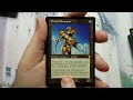 urza s iron alliance magic the gathering brothers war commander precon unboxing