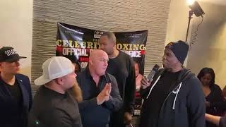 Doc Gooden (doc takes a swing)\u0026 Catfish Cooley showdown celebrityboxing 71