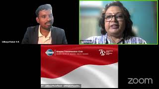 Shortstories- Toastmaster Jayati Dutta