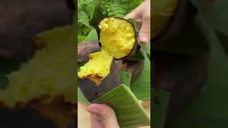 Làm Khoai Lang Nướng Phủ Tuyết ăn vào là mê luôn.