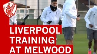 Liverpool FC Training at Melwood