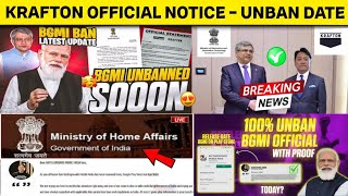 😱 BIG NEWS ! Krafton Statement On Bgmi Unban | Bgmi Ban in India | Bgmi Unban News - Bgmi Ban