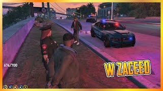 Zaceed Saves 4HEAD 1 v 3 Against Cops | NoPixel GTA RP