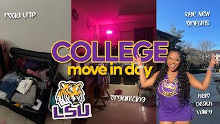 MOVE IN WITH ME! College Move in Vlog | Louisiana State University