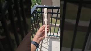 Yamaha Flute - YRS 24 Recorder #shorts #yamaha #flute