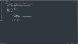Leetcode 433. Minimum Genetic Mutation in Python | Python Leetcode | Python Coding Tutorial | ASMR