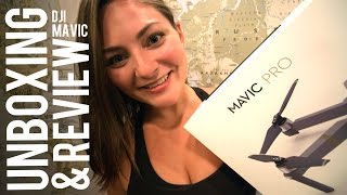 DJI MAVIC PRO UNBOXING + REVIEW // FIRST FLIGHT!