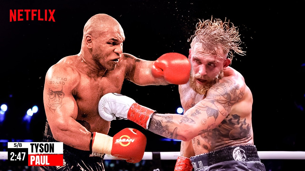 1 Hour Ago Mike Tyson Vs Jake Paul Full Fight Highlights