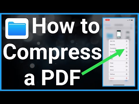 How To Compress PDF On iPhone