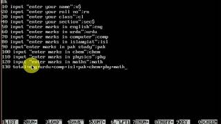 10 class computer chapter 2 Exercise programs | Practical of GW BASIC