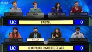 University Challenge S44E03 Bristol vs Courtauld
