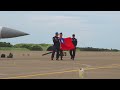 幻象兩千落地後飛官與民眾互動秀國旗🇹🇼｜ mirage 2000 5 demo team