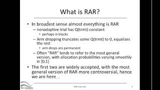 FACTS Webinar: RAR