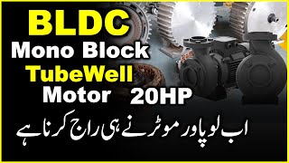 20HP BLDC Mono Block TubeWell Motor | Zemtra Motor