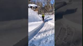 Snow Cleaning #shorts