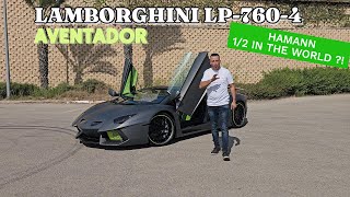 lamborghini aventador lp760 hamann 1 OF 2 IN THE WORLD  تجربه افينتادور وحده من 2 بالعالم ! اجمل صوت