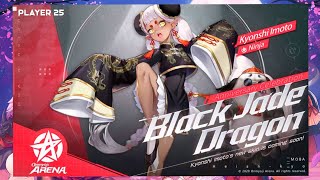 KYONSHI IMOTO NEW YEAR SKIN - Black Jade Dragon | Onmyoji Arena