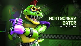 Montgomery Gator voice lines [FNAFSB SFM]